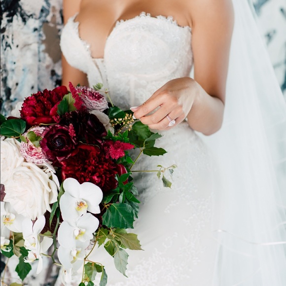 Inbal Dror Haute Couture Mermaid Wedding Dress - Picture 10 of 16